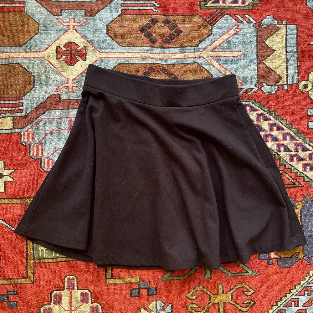 Decree black mini skirt size small
